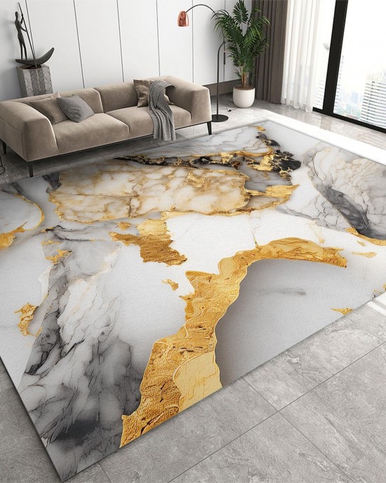 Cross-border factory direct-stock light luxury carpet, large-scale full-coverage living room coffee table mat, easy-care bedroom bedside rug Cross-border factory direct-stock light luxury carpet, large-scale full-coverage living room coffee table mat, easy-care bedroom bedside rug