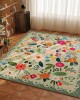 Cross-border TEMU Bohemian Decorative Rug, Living Room, Bedroom, Non-Slip, Wear-Resistant, Easy-Cleaning Coffee Table Bedside Rug