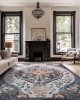 Cross-border Nordic Bohemian decorative large area rug, non-slip, stain-resistant, and wear-resistant wall-to-wall carpet for the living room