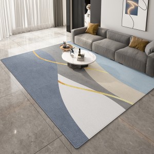 Nordic minimalist decorative carpet, home living room, non-slip, stain-resistant, easy-care sofa coffee table blanket, available for shipping.