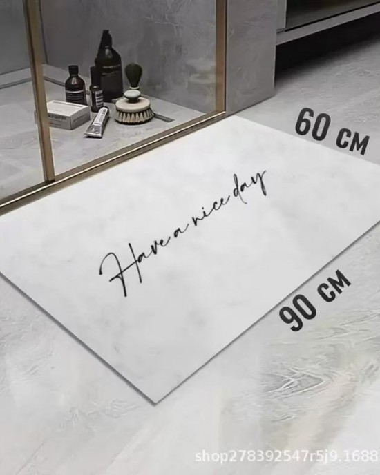 Cross-border TEMU cross-border marble diatom mud floor mats, non-slip and easy-care bathroom floor mats, wear-resistant entrance mats Cross-border TEMU cross-border marble diatom mud floor mats, non-slip and easy-care bathroom floor mats, wear-resistant entrance mats