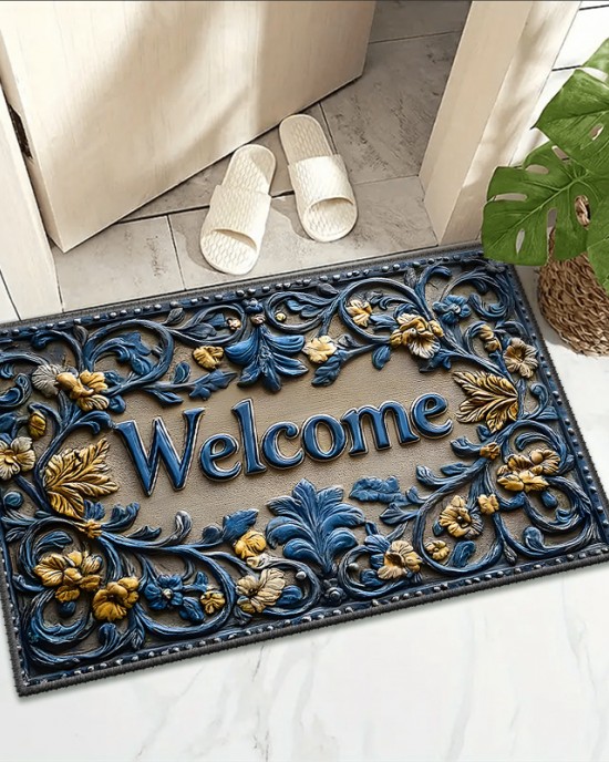 Temu labelled retro entrance doormats, absorbent, non-slip, easy-care entryway mats, cross-border supply Temu labelled retro entrance doormats, absorbent, non-slip, easy-care entryway mats, cross-border supply