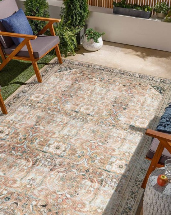 Cross-border American Persian carpet, stain-resistant, non-slip floor mat for the living room, bedside blanket for hotels and homestays, and outdoor camping mats.