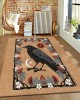 American retro animal carpet, living room decorative wall-to-wall rug, stain-resistant and wear-resistant area rug for bedroom bedside rug American retro animal carpet, living room decorative wall-to-wall rug, stain-resistant and wear-resistant area rug for bedroom bedside rug
