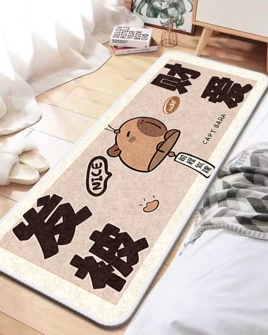 Cartoon imitation cashmere bedside decorative non-slip carpet, bedroom wall-to-wall carpet, thickened living room carpet available for dropshipping Cartoon imitation cashmere bedside decorative non-slip carpet, bedroom wall-to-wall carpet, thickened living room carpet available for dropshipping