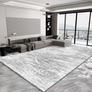 High-end, simple, stain-resistant living room carpet, large wall-to-wall blanket, home bedroom bedside rug, wear-resistant sofa blanket