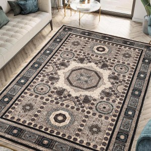 Cross-border Amazon living room carpet, stain-resistant, easy-care Nordic American sofa, bedroom, coffee table rug, in stock for wholesale