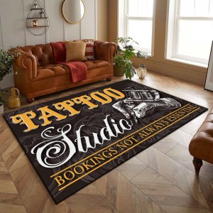 Amazon cross-border Halloween carpet, non-slip, stain-resistant, easy-care carpet, bedroom decorative bedside rug, available for shipping.