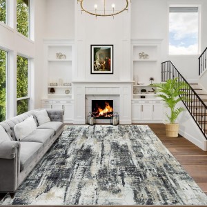 Factory Direct Nordic Light Luxury Rug, Non-Slip, Dirt-Resistant, Easy-Cleaning Living Room Cleaning wall-to-wall decorative carpets in stock