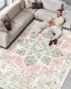 Cross-border Bohemian living room rug, retro Persian ethnic carpet mat, bedroom sofa coffee table rug